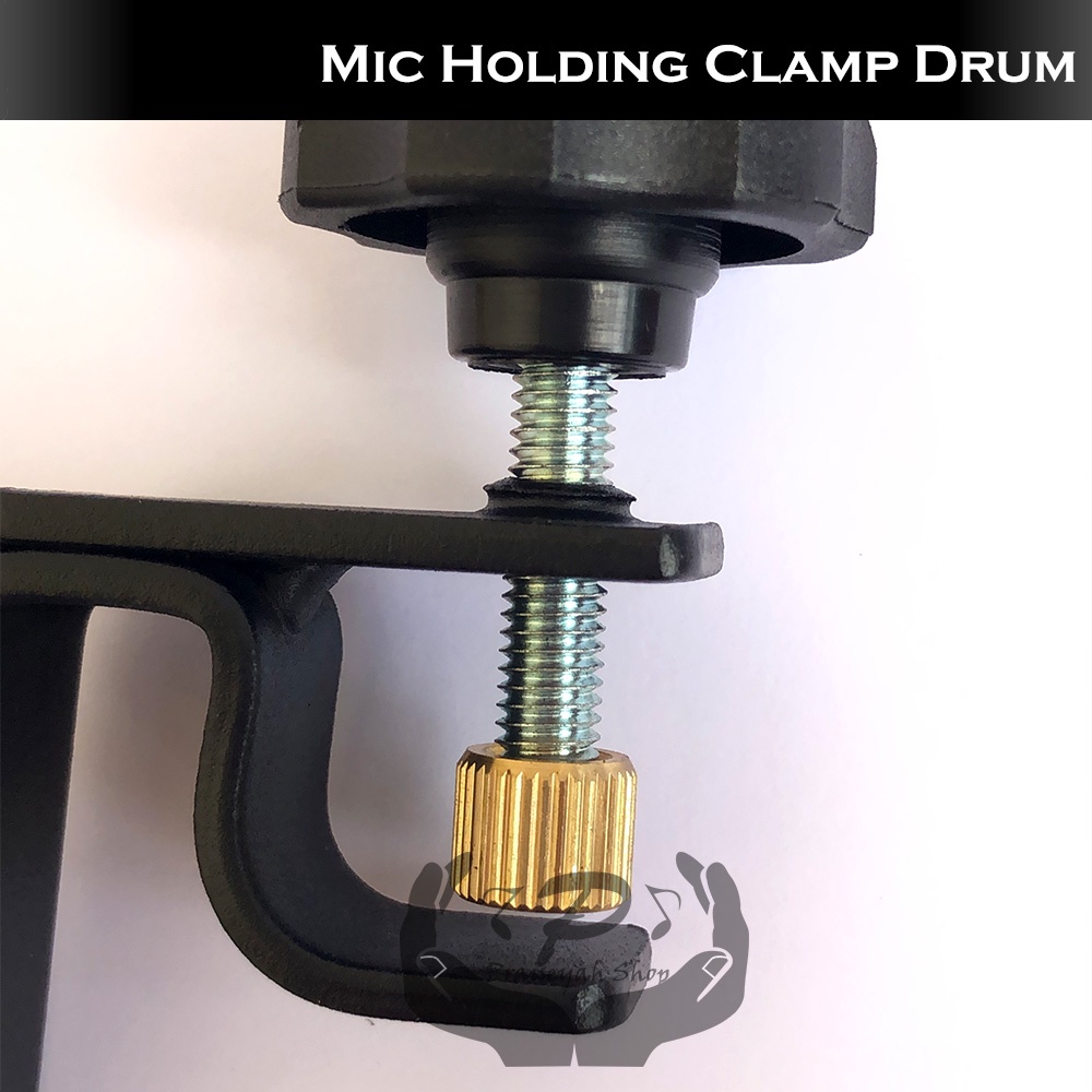 Mic Holder Clamp Drum Snare Tom Mount Mikrofon