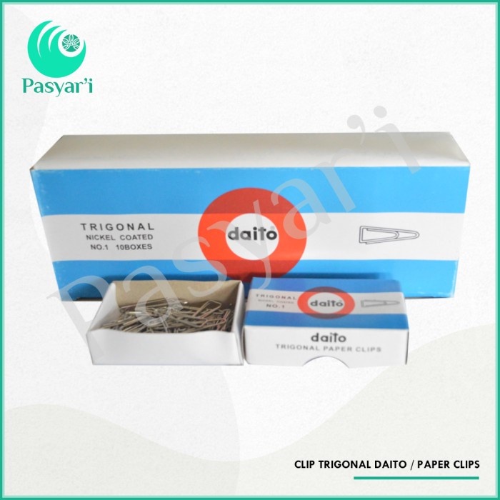 

Clip Trigonal Daito Paper Clips No 1