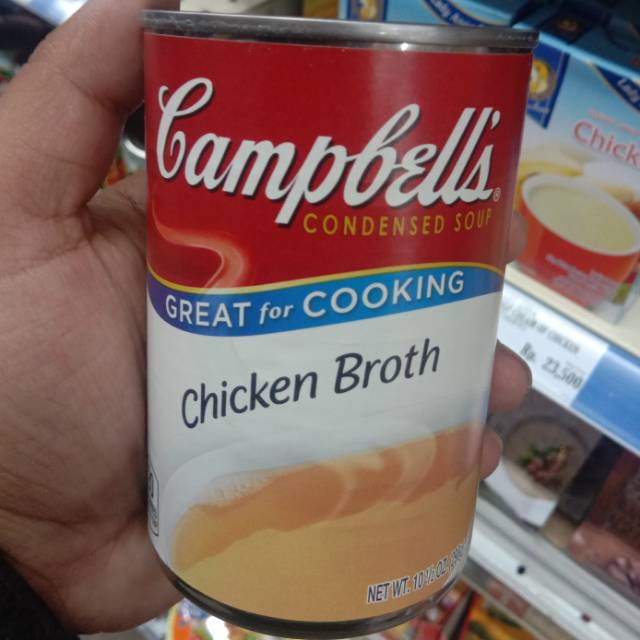 

Campbell's chicken broth 298gr