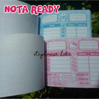 Nota Furniture Paket 12 Folio 4 Rangkap Plus Nomerator