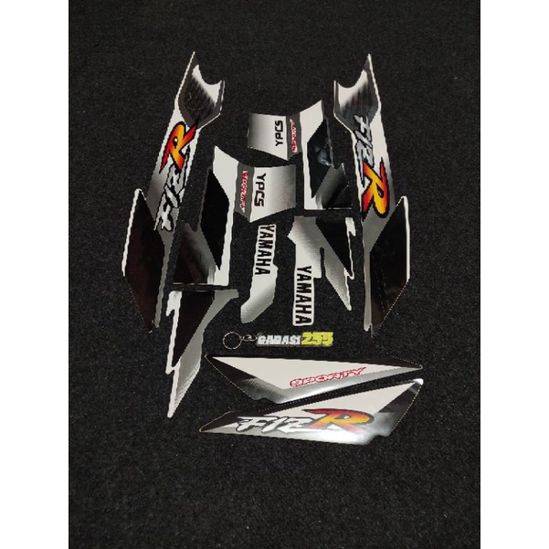 striping sticker f1zr fizr 2002 hitam putih striping f1zr fizr 2002 putih hitam