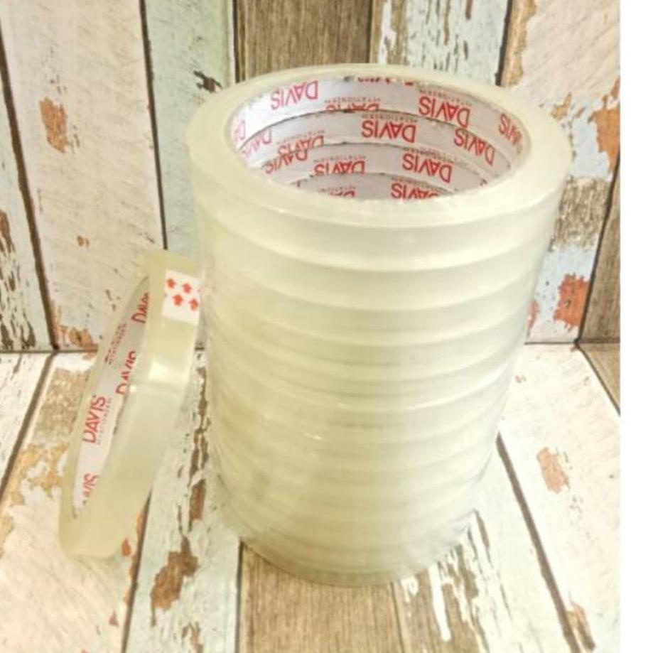 

⚡COD⚡ Isolasi 1/2" Davis Label Merah (12pcs) produck terbaik