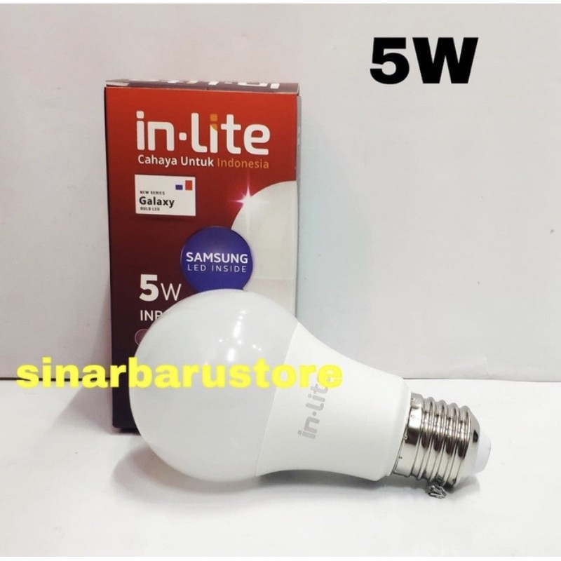 Lampu LED "In.Lite" 5 Watt Putih/Cool Daylight