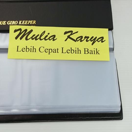 

Album Penyimpanan Cek Giro Cheque Giro Holder