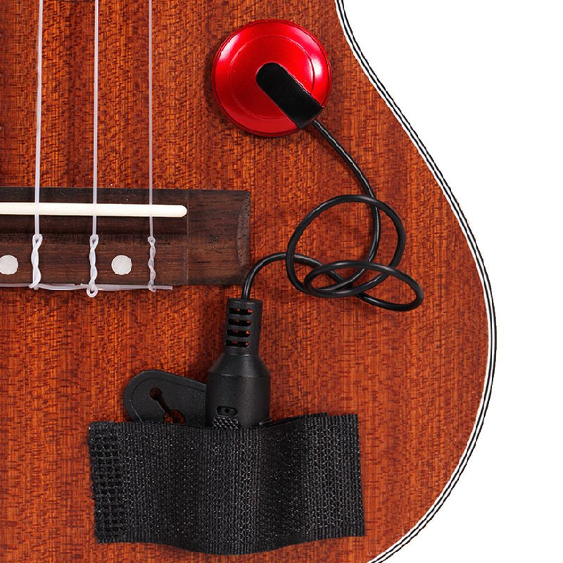 Gitar Electronic Pickup Pengubah Akustik Jadi Elektrik - ST-20 - Red