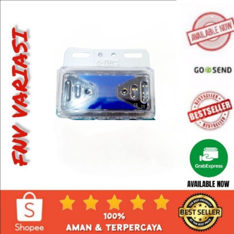 LAMPU LED BAK TRUCK 24V SEIN RUNNING Lampu Belakang Truk Kotak