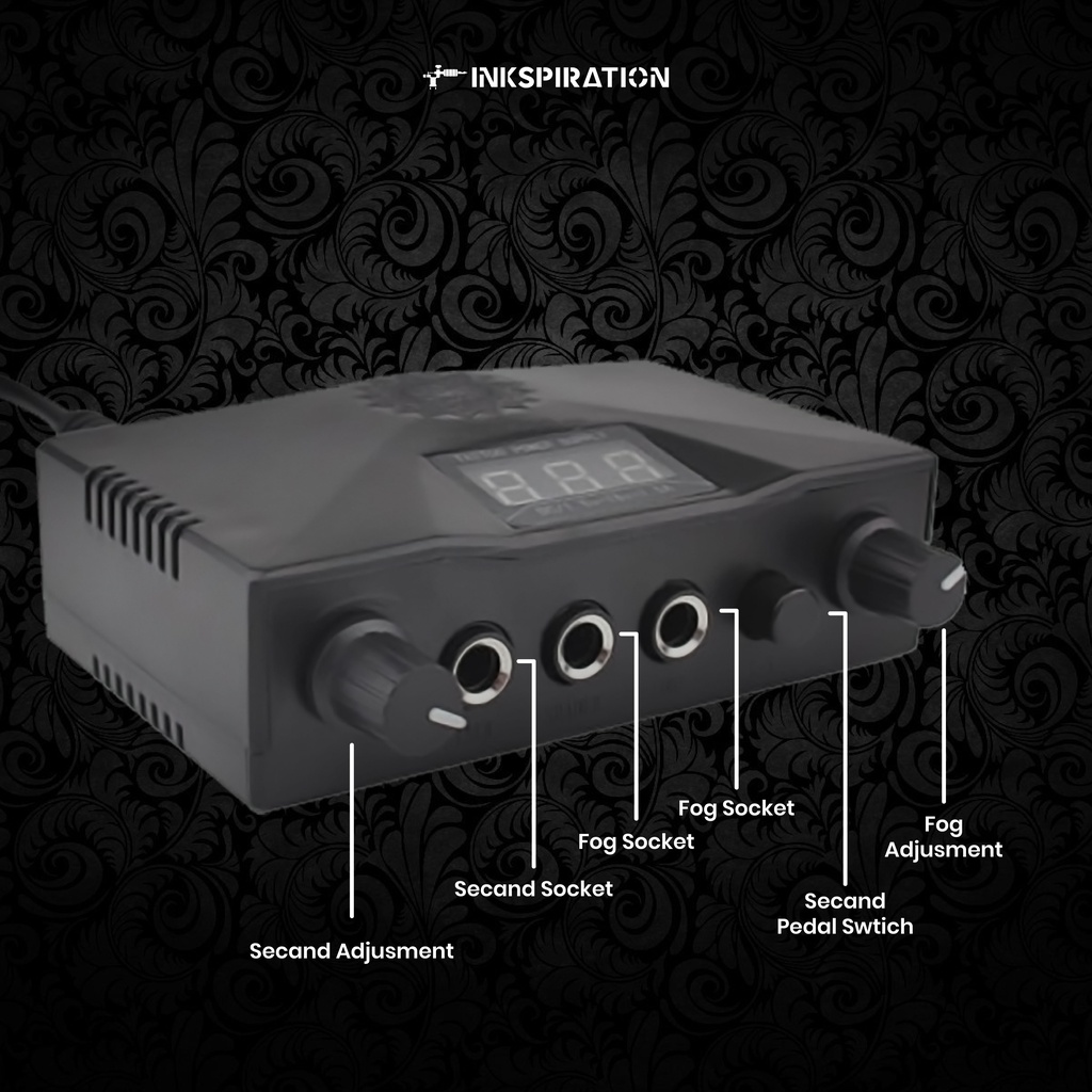 power supply portable double machine tattoo coil use