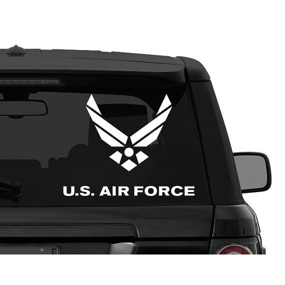 Sticker US Air Force JEEP OFFROAD