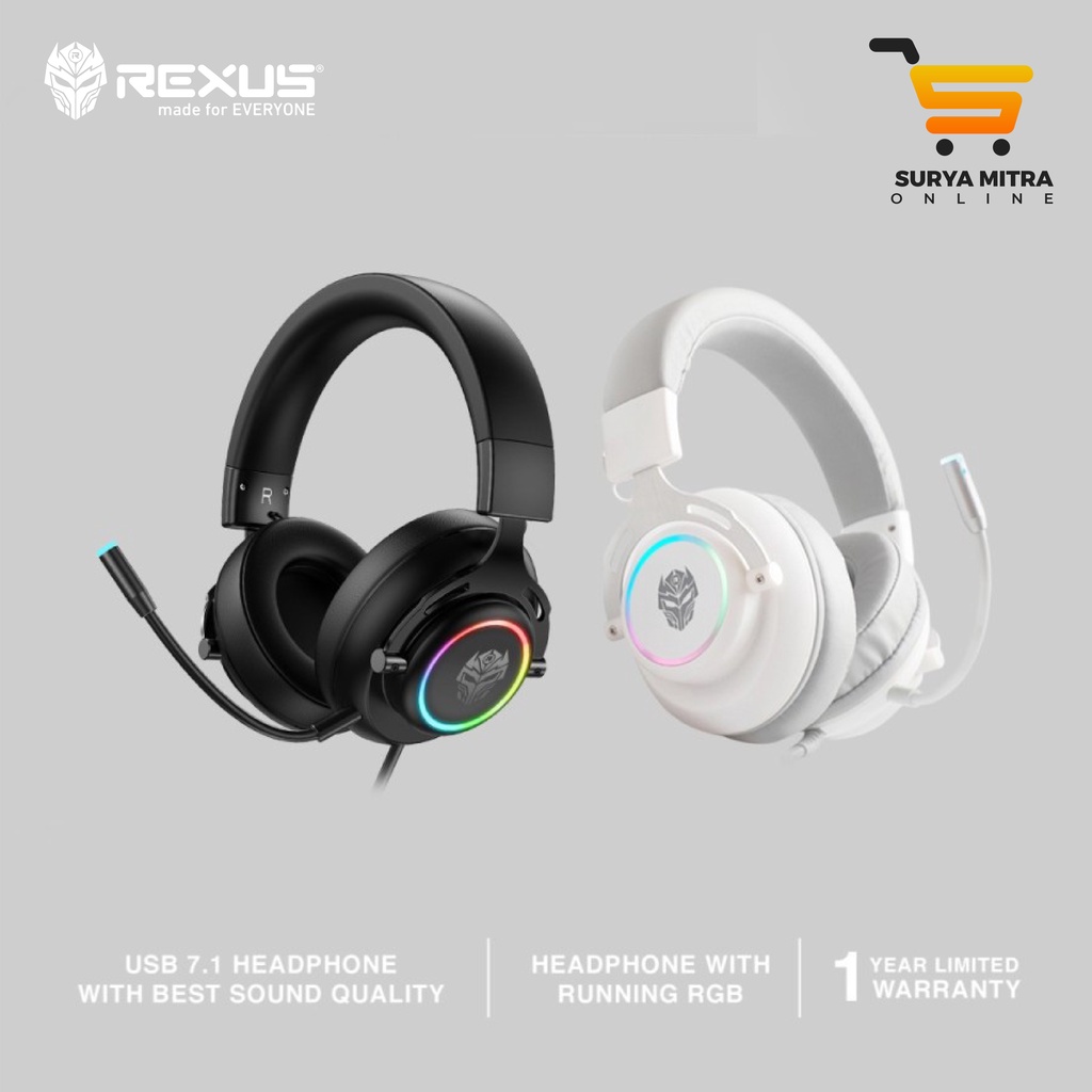 HEADSET GAMING REXUS THUNDERVOX HX20 STREAM G 7.1 SURROUND USB