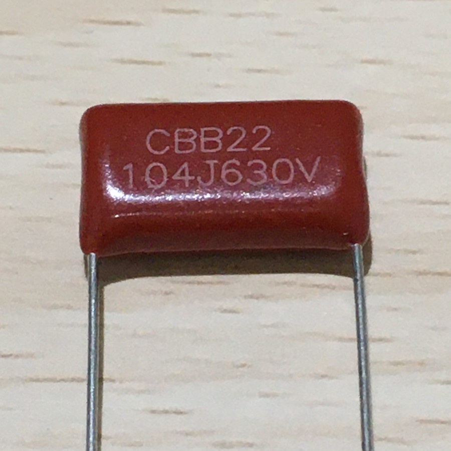 KAPASITOR MYLAR MILAR 104 100000pF 100nF 0.1uF 5% 630V