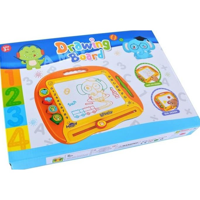 

Cuci Gudang Awal Tahun mainan anak papan tulis magnet drawing magnetic board little painter Promo