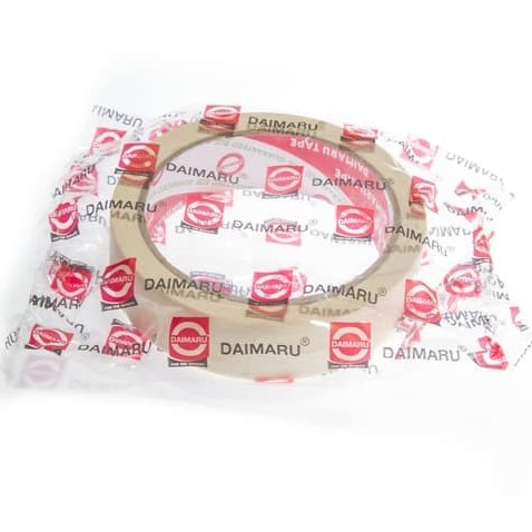 PROMO!!! LEM KERTAS DAIMARU 1inchi/MASKING TAPE ISOLASI SOLATIP KERTAS SOLASI/LEM KERTAS DAIMARU 1 INCH MASKING TAPE ISOLASI SOLATIP KERTAS SOLASI