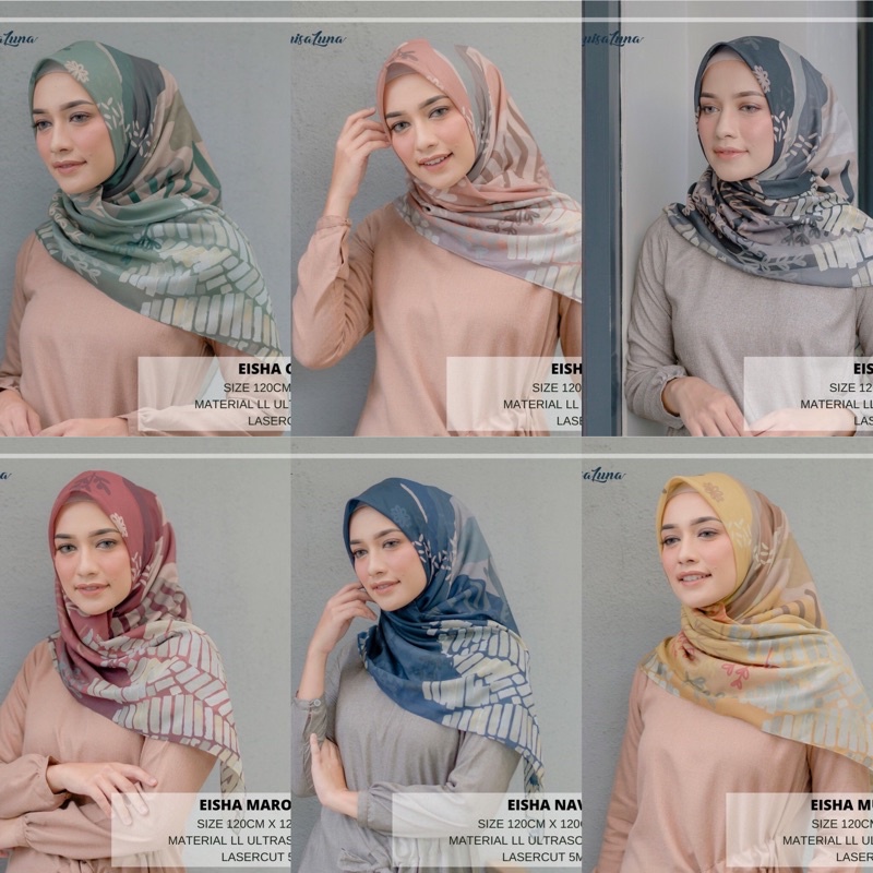 LOUISALUNA EISHA SERIES VOAL SEGIEMPAT