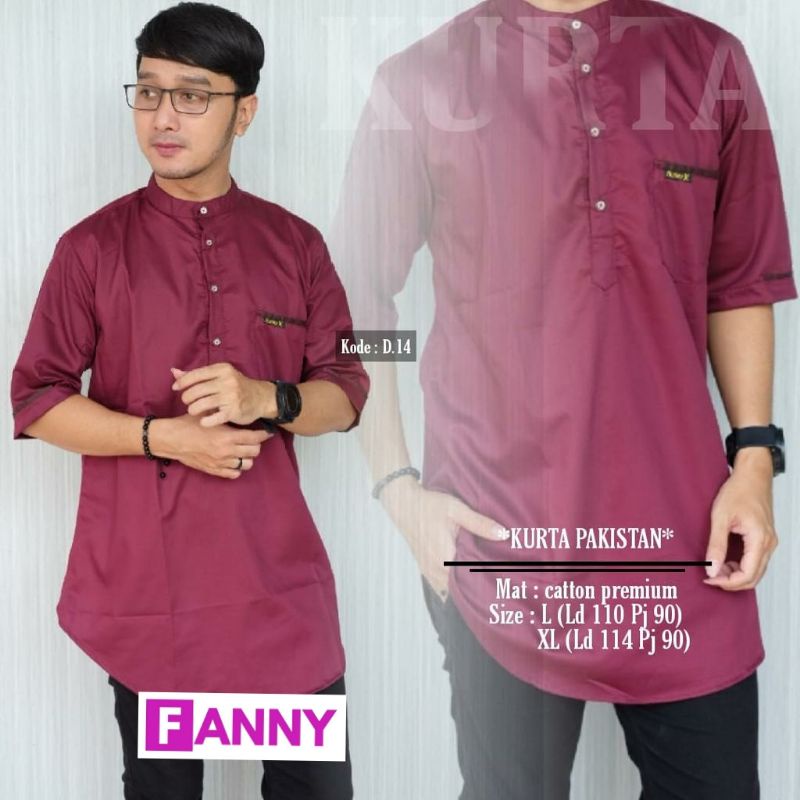 KOKO PAKISTAN / KURTA PAKISTAN / KOKO KURTA PAKISTAN / GAMIS KURTA / KURTA PENDEK / JUBAH ISLAM