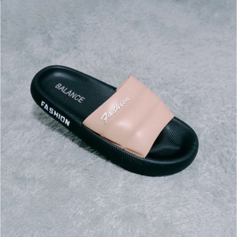 Sandal Slide Wanita Kekinian Sandal Slop Wanita Sandal Korean Style