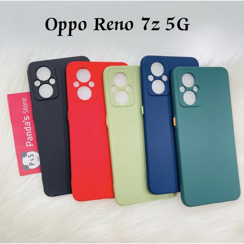 Case Oppo Reno 7z 5G / Reno 7 Z 5G Babycase + Pelindung Kamera, Makaron Full Color (PsS)
