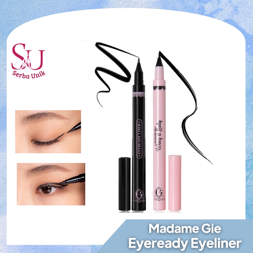 Madame Gie Eyeready Liner &amp; Wing It Lady Liner | Eyeliner Waterproof