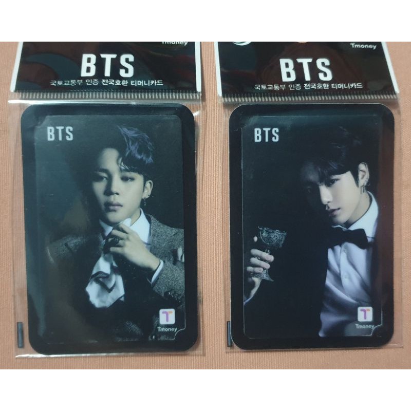 BTS T MONEY CARD READY STOCK JIMIN JUNGKOOK