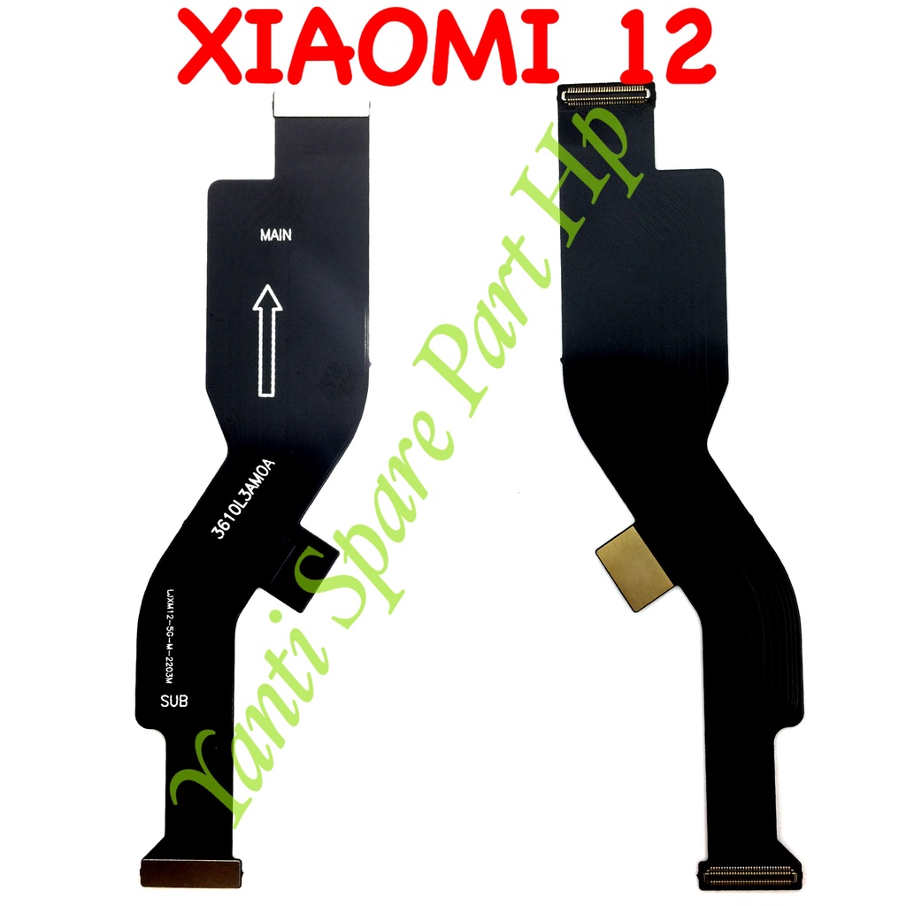 Flexible Board Mesin UI Xiaomi Mi12 MI 12 Original Terlaris New