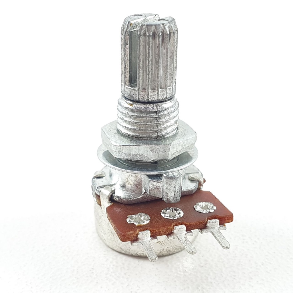 Potensio Mini 3 pin 10k Drat Mono Kaki 3 Lurus Potentio Meter 103