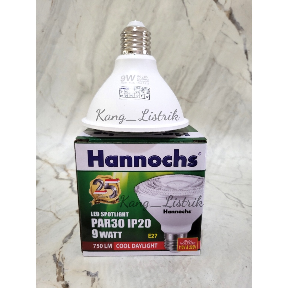 Lampu LED Spotlight Hannochs PAR 30 9 watt