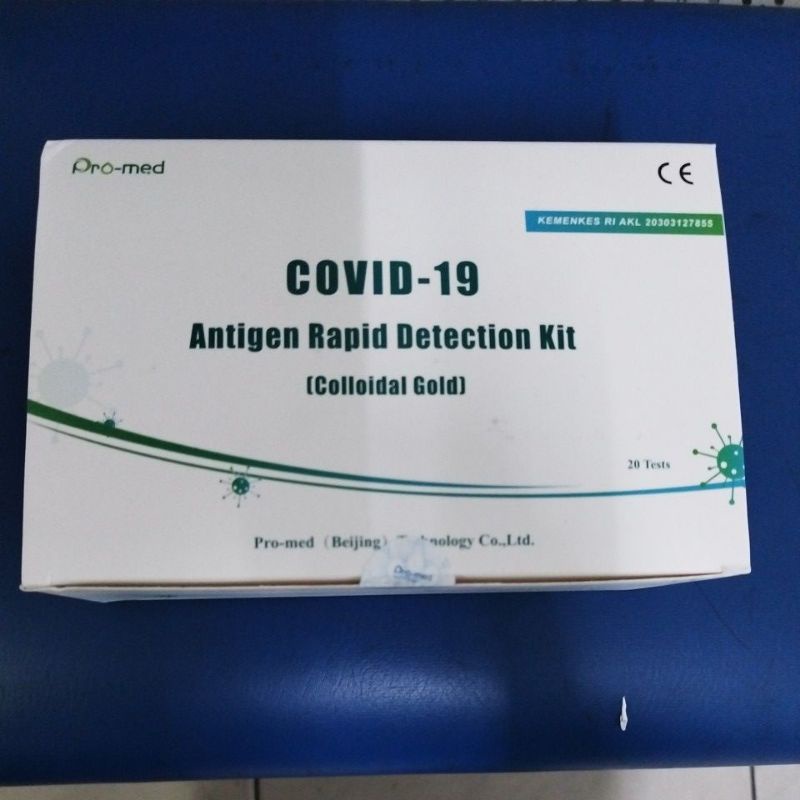 Pro-med Swab Antigen Rapid Test Kemenkes AKL original Impor