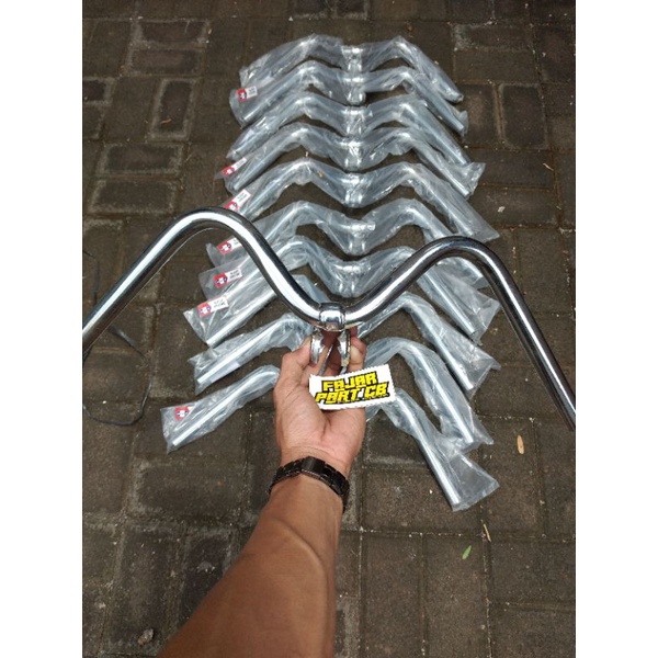 stang stir drag sleep enggine besi krom universal moto bebek mio. supra. vega. beat. dll
