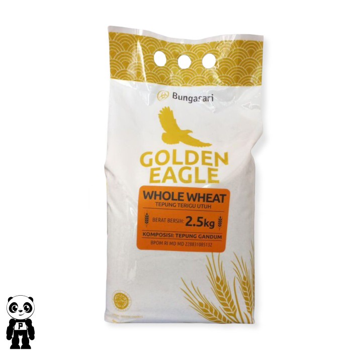 

BISA COD Golden Eagle Tepung Gandum Utuh 2.5Kg Whole Wheat Flour