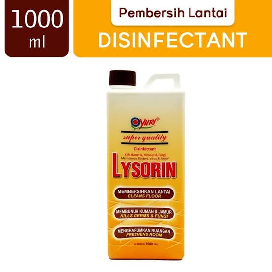 Yuri Lysorin Disinfektan 1000 ml Botol