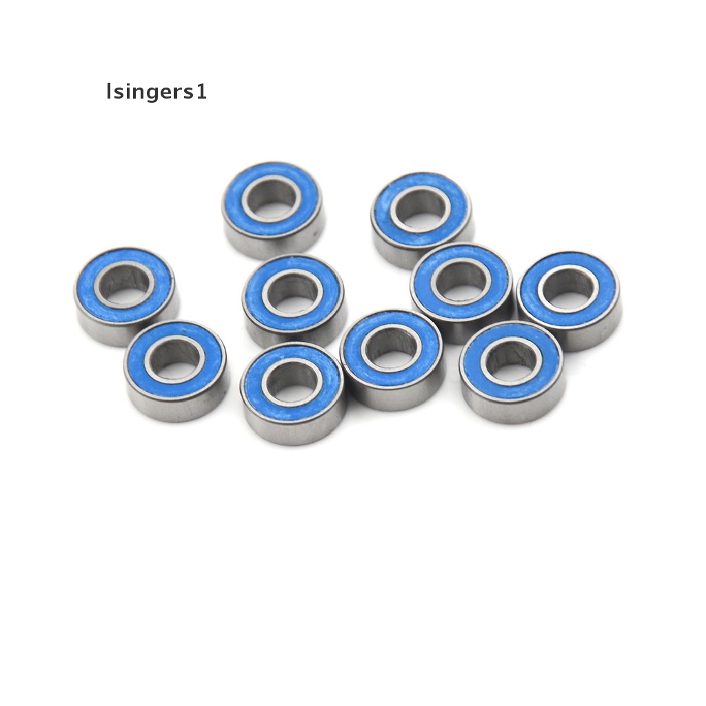 (lsingers1) 10pcs Bola Bearing Presisi Pengganti Ukuran 5116 5x11 X 4mm MR115-2RS