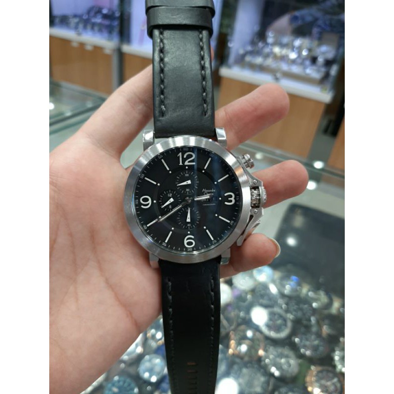 JAM ALEXANDRE CHRISTIE PRIA AC 6281 ORIGINAL SILVER BLACK