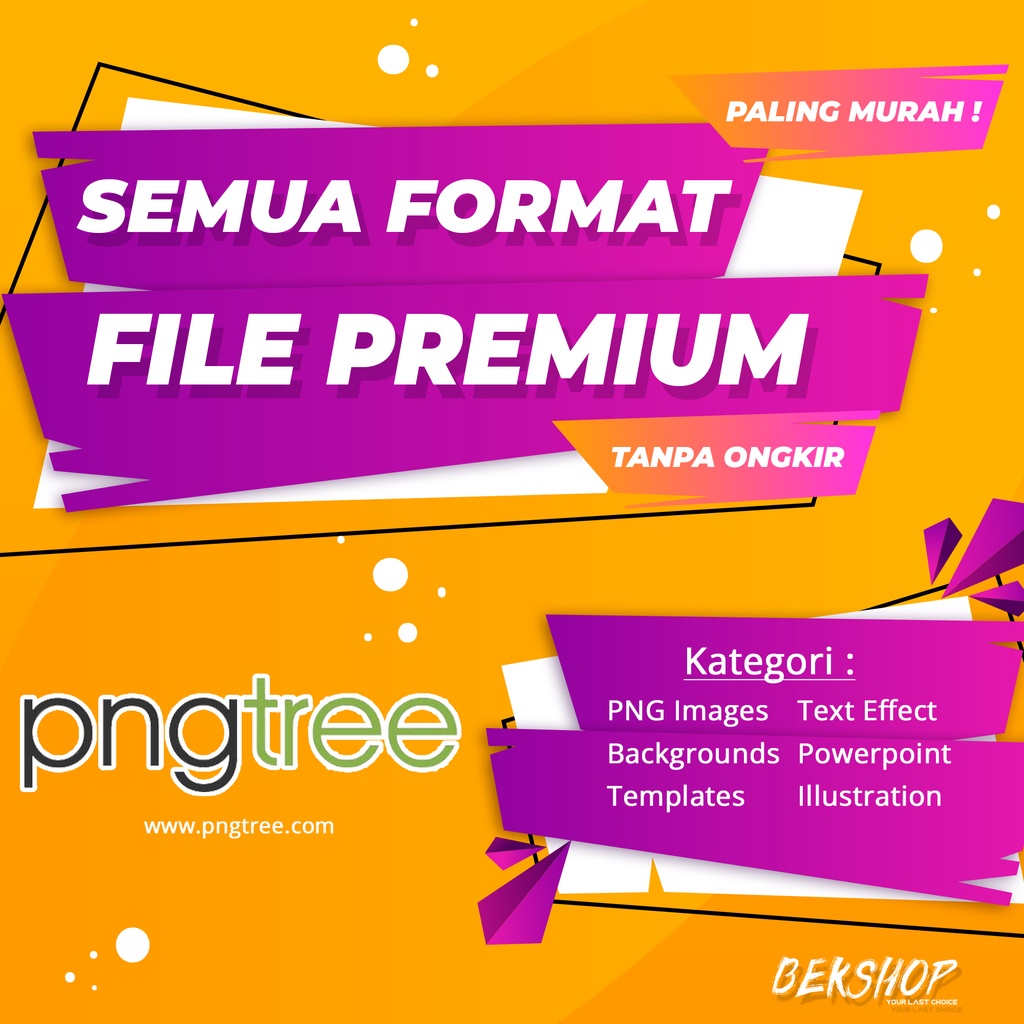 PNGtree Premium Tanpa Ongkir Tanpa Minimum Order