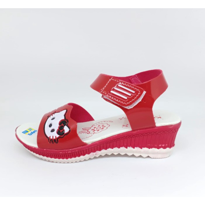 Sandal Anak Perempuan Kickers Let Wedges 26 - 30 HK Hak 3 Cm Tali Casual Fashion Slop N01