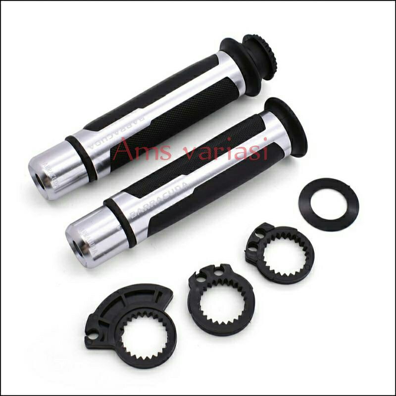 Handgrip Handfat motor +Jalu Stang BARRACUDA ORI CNC NMAX AEROX ADV PCX LEXI VIXION VARIO BEAT MIO