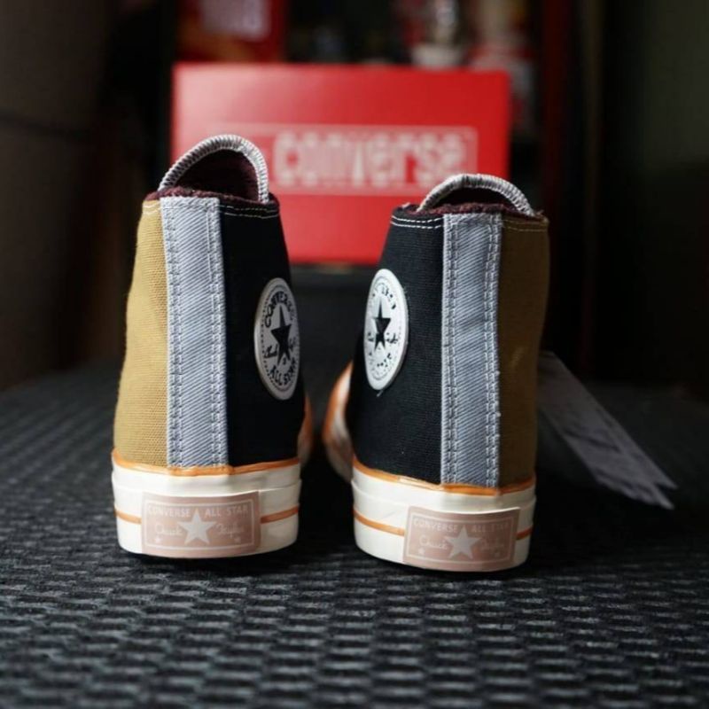 [BISA COD] CONVERSE 70'S HIGH CRYING FACE ARMY BLACK