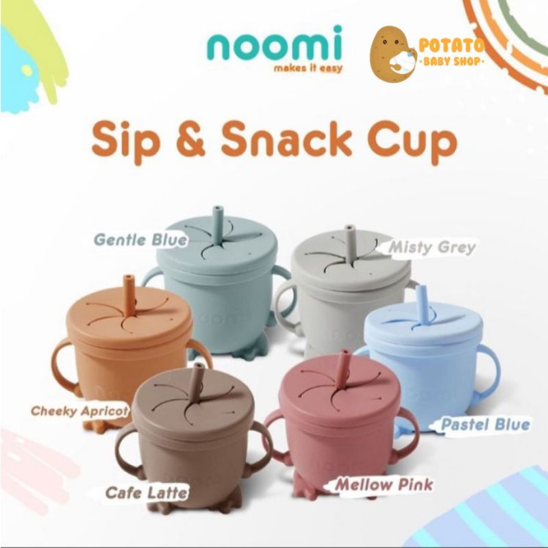 Noomi Sip &amp; Snack Cup - Gelas Minum Anak