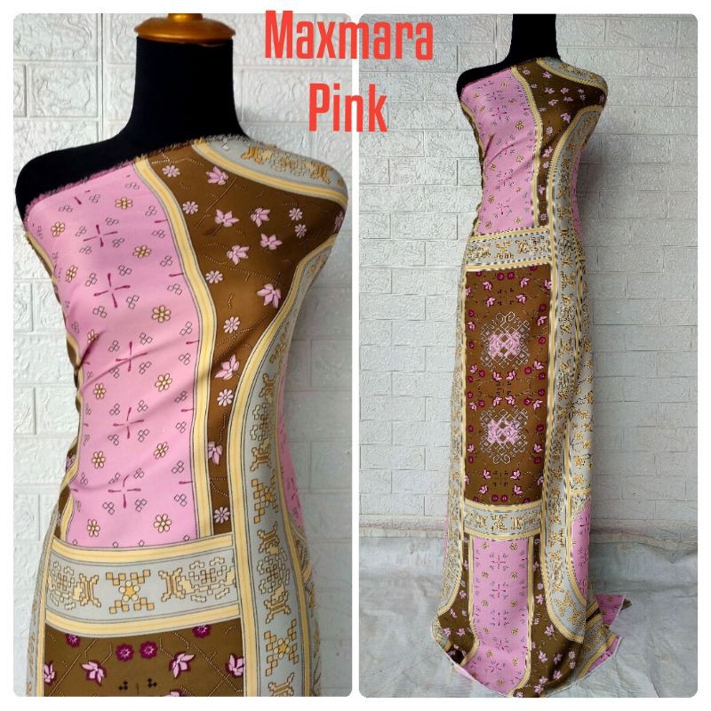 Kain Maxmara Kingdom Bahan Gamis branded (harga per 0,5m)