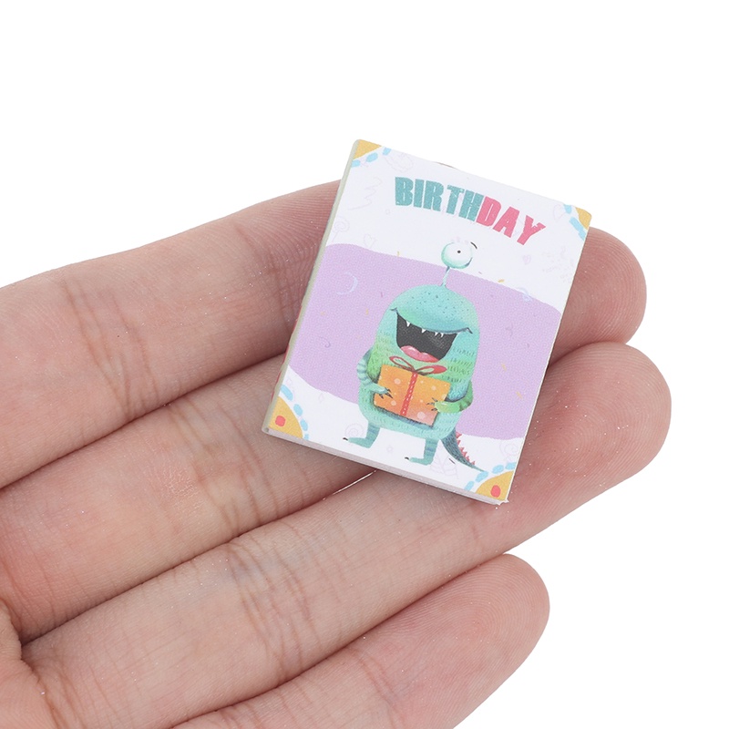 3pcs Miniatur Cerita Dongeng Skala 1: 12 Untuk Rumah Boneka