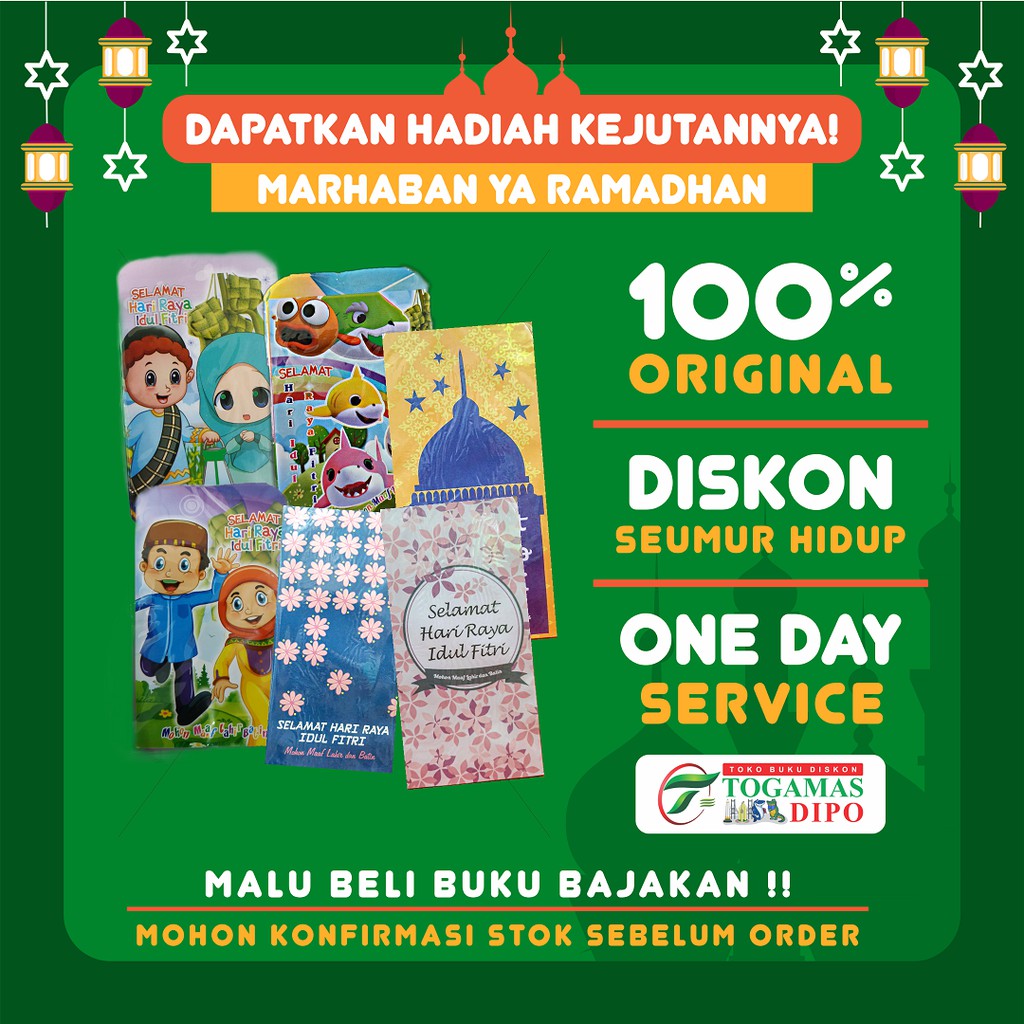 

READY STOK !!! AMPLOP LEBARAN