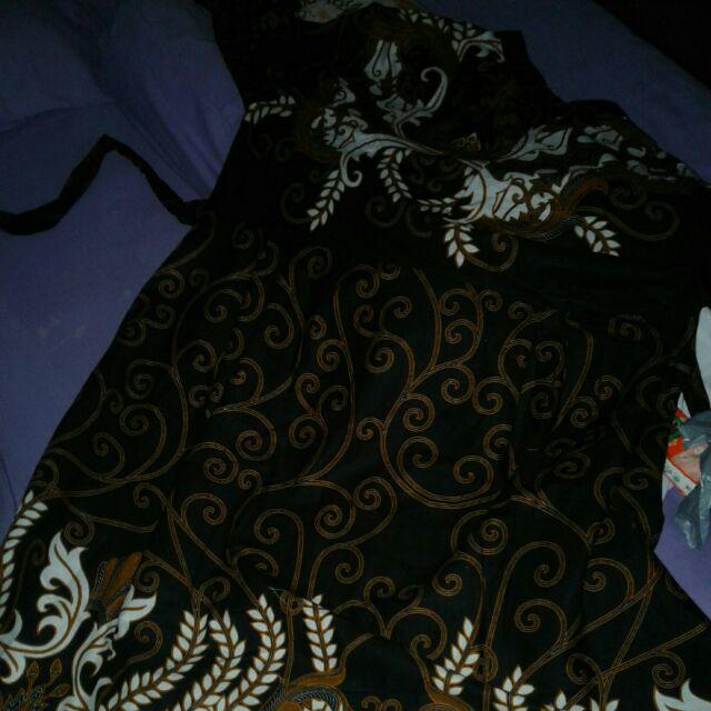 Gamis Batik Jumbo Xxl All Size Ld 112-120 Katun Prima Halus Batik Pekalongan