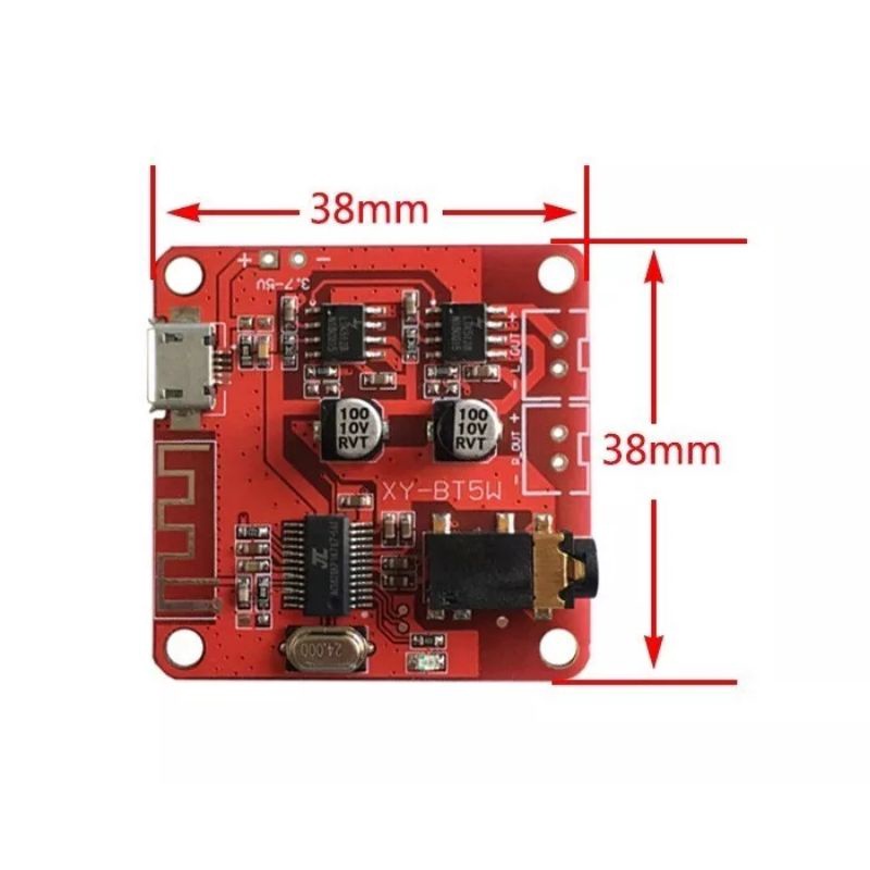 Mini Modul bluetooth 5.0 amplifier 5W+5W HIFI stereo Audio Receiver