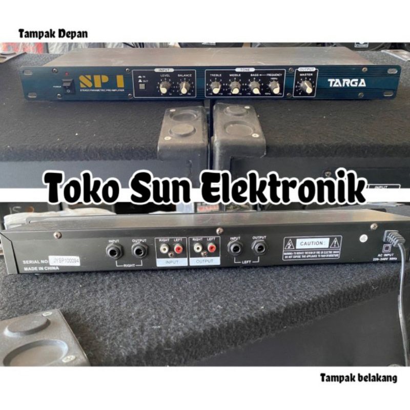Stereo Parametrik Preamplifier Targa SP 1