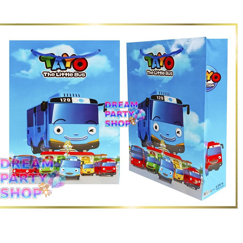 

PYFW Tas Snack Tayo Ulang Tahun Murah/ Goodie Bag Tayo Karakter/ Bungkusan Snack Ultah Tayo *^▽^* 25