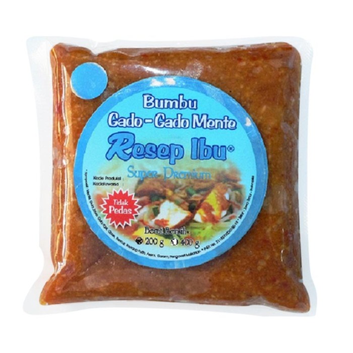 

Resep Ibu Bumbu Gado-Gado Tdk Pedas 250 Gr