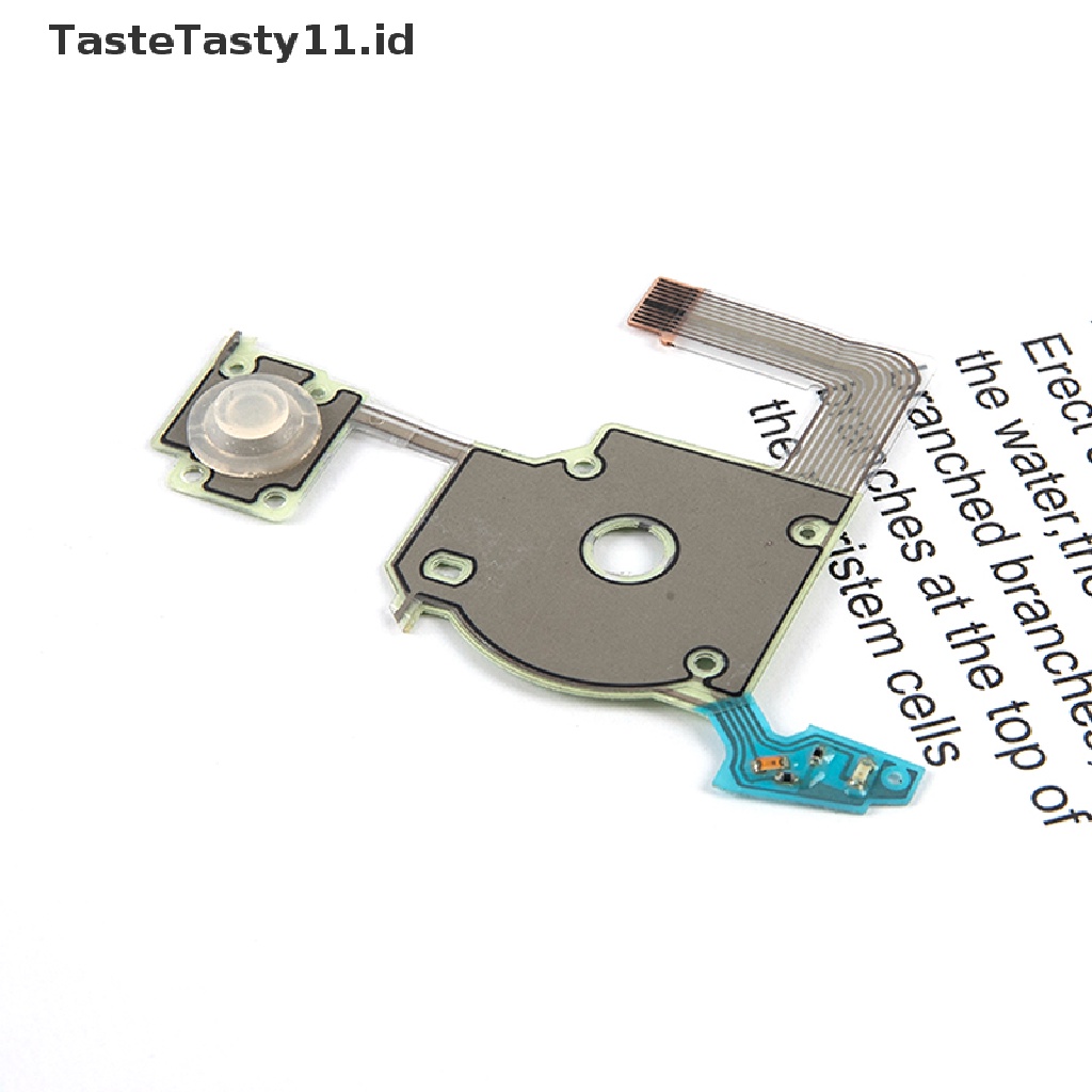 【TasteTasty】 1Pc D-Pad Left Ribbon Keyboard Button Flex Cable Set with rubber for PSP3000 .