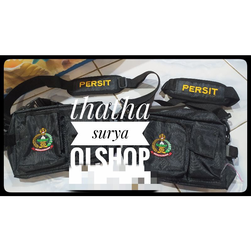 tas olahraga persit pso selempang pinggang