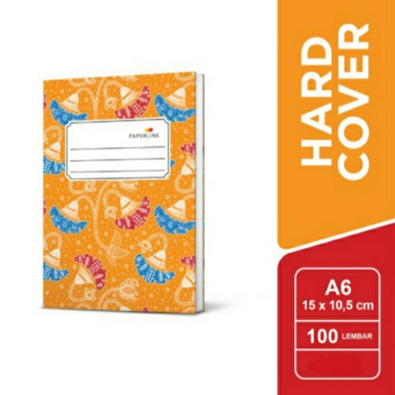

Buku Oktavo A6 Paperline Hard Cover