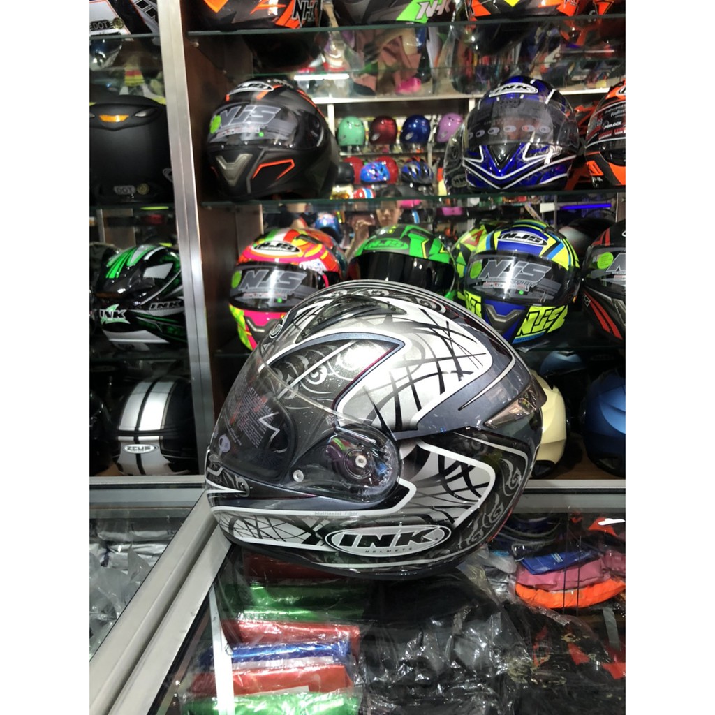HELM INK FULLFACE FUSION MOTIF LIMITED EDITION (HELM FULLFACE UKURAN BESAR)