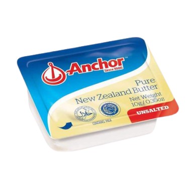 

PAKET Anchor Unsalted Butter Mini Portion 10 UB Unsalted Butter MPASI Anak Bayi HALAL (BONUS TOPLES)