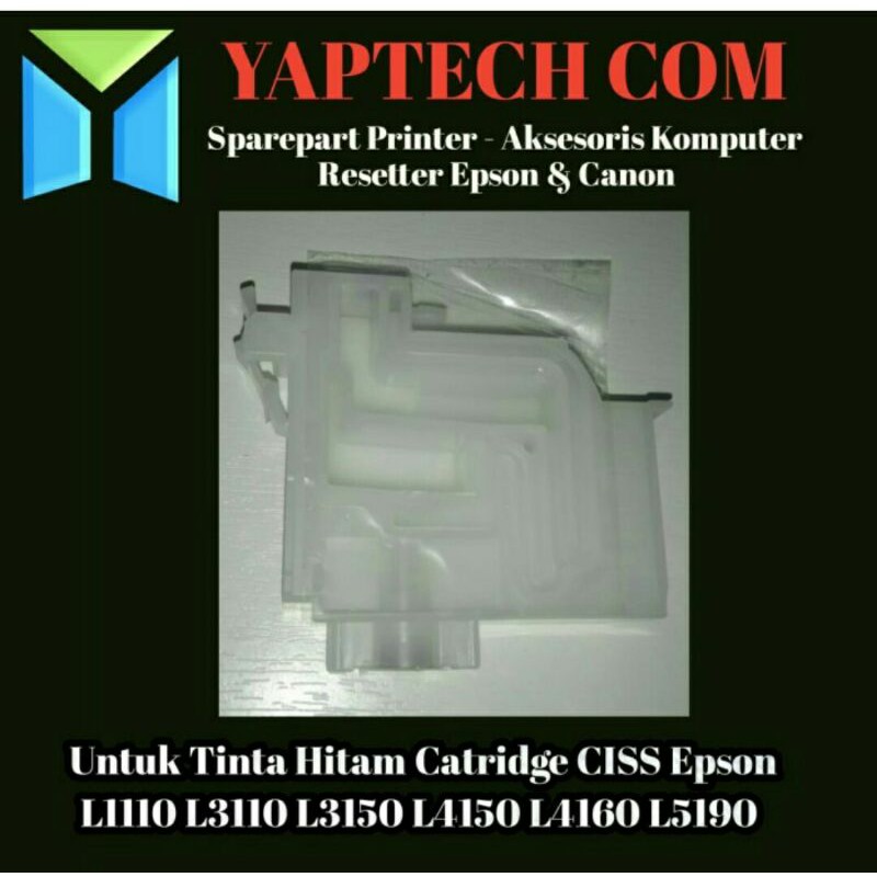 Ciss Tinta Black Cartridge Epson L1110 L3110 L3150 L4150 L4160 L5190